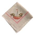 Guardanapo Tecido Pascoa Coelho cor Rosa - Kit 6 Unidades Guardanapo Tecido Pascoa Coelho cor Rosa - Kit 6 Unidades