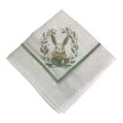 Guardanapo Tecido Pascoa Coelho Verde - Kit 6 Unidades Guardanapo Tecido Pascoa Coelho Verde - Kit 6 Unidades
