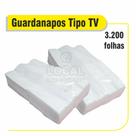Guardanapo TV Papel Seda Para Bar, Padaria, Restaurante, 2 Pacotes