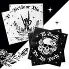Guardanapos CMUSKO Till Death Do Us Party 40 unidades Halloween Gothic