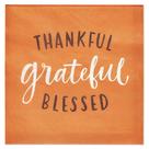 Guardanapos de almoço American Greetings Thankful, 50 unidades, 16,5 cm