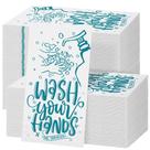 Guardanapos de banheiro descartáveis Ruisita Wash Your Hands x150 Guardanapos de banheiro descartáveis Ruisita Wash Your Hands x150