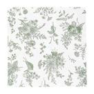 Guardanapos de coquetel Elyxio 100 Floral Sage Green Vintage Style