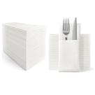 Guardanapos de jantar UKEENOR Cloth Like Linen-Feel 15,74 x 15,74, pacote com 50