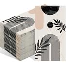 Guardanapos de mão descartáveis Toalhas de hóspedes Tinlade (100 unidades, pretas)