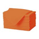 Guardanapos de pano Gee Di Moda Orange 43x43cm - Conjunto de 12 Guardanapos de pano Gee Di Moda Orange 43x43cm - Conjunto de 12