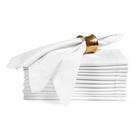 Guardanapos de Pano Ramanta Home - Conjunto com 12 Unidades (50x50cm) - 100% Poliéster Guardanapos de Pano Ramanta Home - Conjunto com 12 Unidades (50x50cm) - 100% Poliéster
