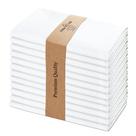 Guardanapos de pano Urban Villa White 100% algodão, conjunto de 12 Guardanapos de pano Urban Villa White 100% algodão, conjunto de 12