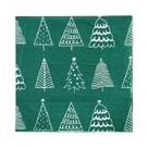 Guardanapos De Papel De 2 Camadas Com Estampa De Árvore De Natal Branca, 20 Unidades, 33x33cm, Para