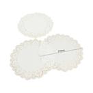 Guardanapos De Papel De Renda Branca 100 Peças, Porta-copos Redondos, Tapete De Bolo, Presente Diy,