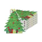 Guardanapos De Papel Descartáveis De Natal Com Boneco De Neve, 20-100 Peças Para Decoração De Mesa