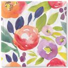 Guardanapos de papel Jarthena AMCS Floral Watercolor 80 unidades