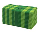 Guardanapos de tecido COTTON CRAFT 12 peças, 51 x 51 cm, guingão verde Guardanapos de tecido COTTON CRAFT 12 peças, 51 x 51 cm, guingão verde