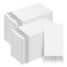 Guardanapos descartáveis Goodluck Silver 200 Pack Linen Like