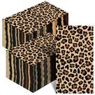 Guardanapos descartáveis para hóspedes Zonon Leopard Print 200 unidades Guardanapos descartáveis para hóspedes Zonon Leopard Print 200 unidades