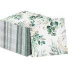 Guardanapos Pajean, papel de folha de eucalipto, 3 camadas, descartável x100 Guardanapos Pajean, papel de folha de eucalipto, 3 camadas, descartável x100
