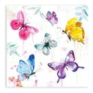 Guardanapos para Decoupage Ambiente Coleção Borboleta Branco 2 Unidades
