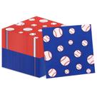 Guardanapos PTECDROTS Baseball 33x33cm descartáveis 100 unidades