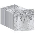 Guardanapos ZOIIWA Happy Birthday Silver 100 unidades (16 x 16 cm) de papel