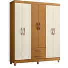 Guardaroupa Âmbar 6 Portas Casal MDP 2 Gavetas Premium Albatroz Guardaroupa Âmbar 6 Portas Casal MDP 2 Gavetas Premium Albatroz