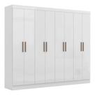 GuardaRoupa Roupeiro Maxel Paris, 8 Portas, 4 Gavetas, 100 MDF