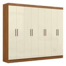 GuardaRoupa Roupeiro Maxel Paris, 8 Portas, 4 Gavetas, 100 MDF