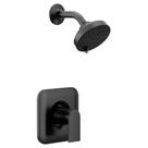 Guarnição de chuveiro Moen Genta LX Posi-Temp Matte Black