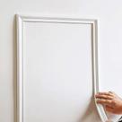 Guarnição de moldagem de parede e trilho de cadeira LaRolls White 3,3 cm x 3 m