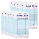 Guest Check Books Stock Your Home Blue (pacote com 20)