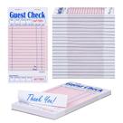 Guest Checks Methdic Link Server Note Pads 1000 pedidos