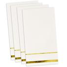 Guest Guardanapkins Gift Boutique, 100% revestidos a ouro, 15x12,75 cm