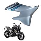 Guia ar lateral direita fz25 fazer 250 + adesivo - prata