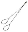Guia Contenção Mini Dupla 45/60cm Banho Tosa Secagem Groomer
