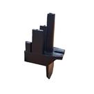 Guia Da Persiana Nyl 370 Preto 4 Peças