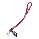 Guia de Corda Roliça Grossa 60cm Vermelha 16mm -Furacão Pet