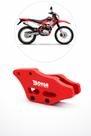 Guia De Corrente Traseiro Nx- Xr 200 / Nx Bros 150 - DEGA Cor:Vermelho