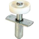 Guia de rolos de armário dobrável Wheel Prime-Line N 6614, pacote com 2