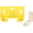 Guia deslizante de gaveta PRIME-LINE R 7154 Yellow Metal Track