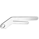 Guia Fio Batedor Coração Overlock Siruba 757F Interlock