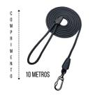 Guia Longa 10m Para Adestramento De Cachorro.
