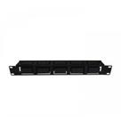 Guia Organizador de Cabos Max Eletron 1u X19" Alta Guia Organizador de Cabos Max Eletron 1u X19" Alta