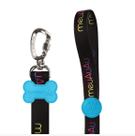 Guia para cachorro meuauau - estica estica borracha azul