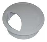 Guia Passa Fio 46mm Cinza Claro - 8 Peças