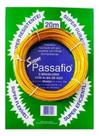 Guia Passa Fio Sonda Pvc Alma De Aço Puxa Fio 20 Mts