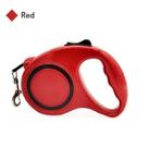Guia retrátil 3 m Vermelho