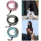 Guia Retratil Com Botao Com Regulagem Para Caes e Gatos PRETO