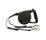Guia Retrátil dupla para 2 Cachorros Pet Flex Duo 4 metros 20kg