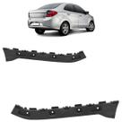 Guia Superior Parachoque Traseiro Ford Ka Sedan 2014 A 2018