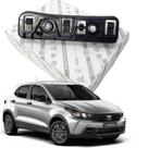 Guia Suporte Parachoque Dianteiro Fiat Argo 2018 2019 2020 2021 2022 2023 2024 2205 Lado Direito Original