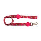 Guia Zooz Pets Snoopy Pink Flower para Cães - Tamanho G